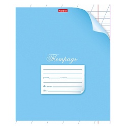 тетрадь  12л косая линия "с уголком" скругл. углы  hatber