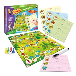 игра развивающая серии «пиши-стирай». посчитай-ка!
