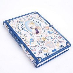 Блокнот 11,6*16,5см 112л обложка кожзам с тиснением "золото"