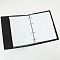 ежедневник недатированный  а5 136л joybook снежная мята на кольцах обложка искусств. кожа 