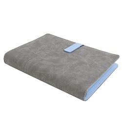 ежедневник а5 недатиров. 100л обложка кож.зам. на кольцах с магнитной застёжкой