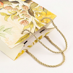 пакет подарочный 18*23*10см  "цветы"