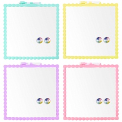 доска магнитно-маркерная 29*29см 2-х сторонняя