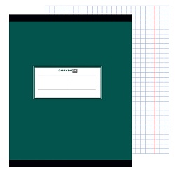 тетрадь  48л кл. "зелёная классика-4" обложка цветная мелованная