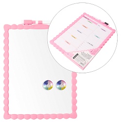 доска магнитно-маркерная 21,5*28см 2-х сторонняя