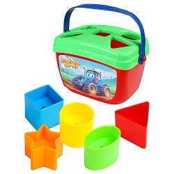 сортер-ведерко весёлый трактор