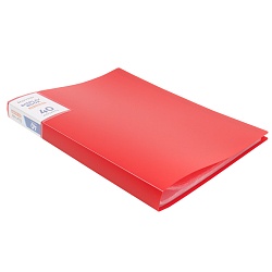 папка  40 файлов 500мкм красная