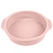форма для запекания круглая розовая