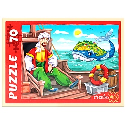 пазлы   70 элементов сказочные картинки