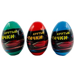 игрушка сюрприз в яйце "машинки"