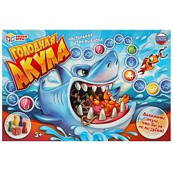 настольная игра ходилка "голодная акула"