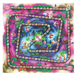 настольная игра ходилка пушистый монстрик