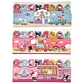 Набор стикеров на клейкой основе "Hello Kitty and friends" 5,4*12,5см