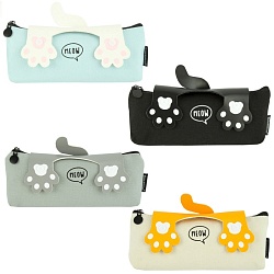 пенал мягкий тубус "мяу"  ассорти