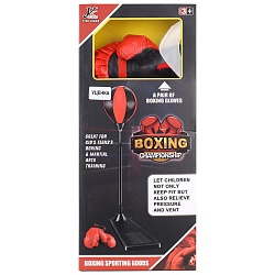 стойка для бокса в наборе н-108см. игрушка (уценка)