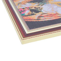 алмазная живопись  40*50см  котёнок в шляпе