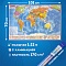 карта мира полит. 1:32м 101*70см с ламинацией 