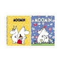 Книжка записная  А6  80л "Moomin" на гребне