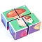 кубики пластиковые "микс" 4шт