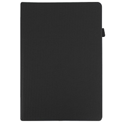 ежедневник а5 недатиров. 180л обложка кож.зам. чёрная