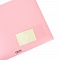 папка на кнопке а4 500мкм розовая