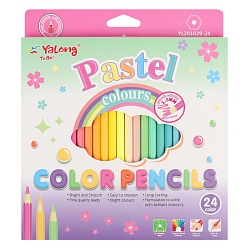 карандаши 24цв шестигранный корпус