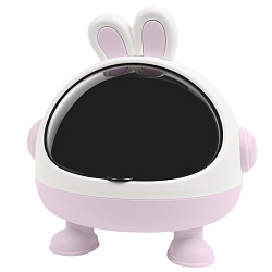 ёмкость для мусора настольная "космический зайка"