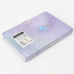 Блокнот 13*19см 112л "Маленький принц" на магнитной застежке 