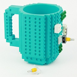 кружка-конструктор 400мл синяя