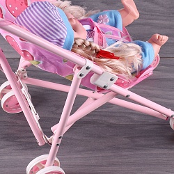 коляска-трость с куклой. игрушка
