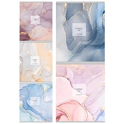 тетрадь  48л кл. "мраморный дизайн-1" обложка цветная мелованная