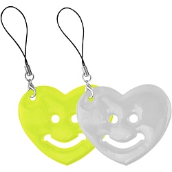 светоотражающий брелок сердце