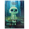 Книжка записная  А6  64л "Лесная прогулка" 7БЦ, глянц.лам., лён