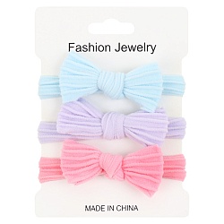 резинка для волос 3 шт в наборе ассорти