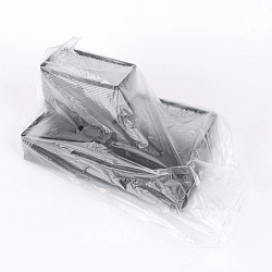 органайзер настольный металлический 3 отделения чёрный