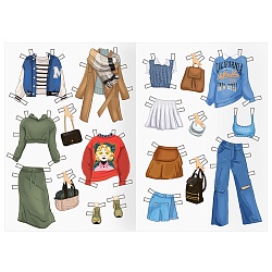 аппликация "одень куклу.мой стиль" 8л