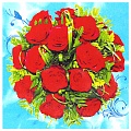 Алмазная  живопись "Darvish" 30*30см  Букет из роз