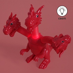 игрушка "pop tube" дракон трехглавый. 