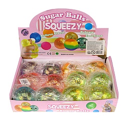 антистресс-мялка "блестящий шар2"