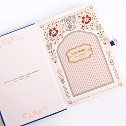 Блокнот 11,6*16,5см 112л обложка кожзам с тиснением "золото"