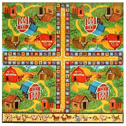 настольная игра ходилка веселая ферма