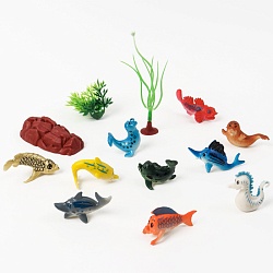 игровой набор "animal model" морская флора и фауна