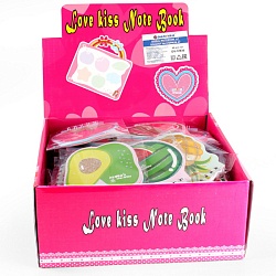 Блокнот A7  40л "Фрукты" на спирали