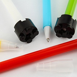 ручка шар. синяя "конструктор"