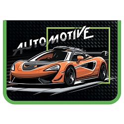 папка для труда  а4 на молнии automotive