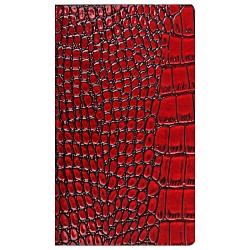 книжка  алф. зап. 11*19см  "darvish" обложка кожзам  крокодил