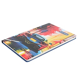 Блокнот 14,5*21см 80л  "Скорость"