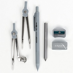 готовальня 10 предметов "xo mate" в метал. футляре