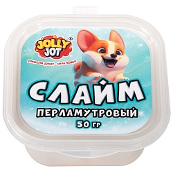 слайм 50г ассорти 8 видов, jolly jot