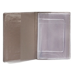 обложка на автодокументы мягкая "экокожа" зелёная